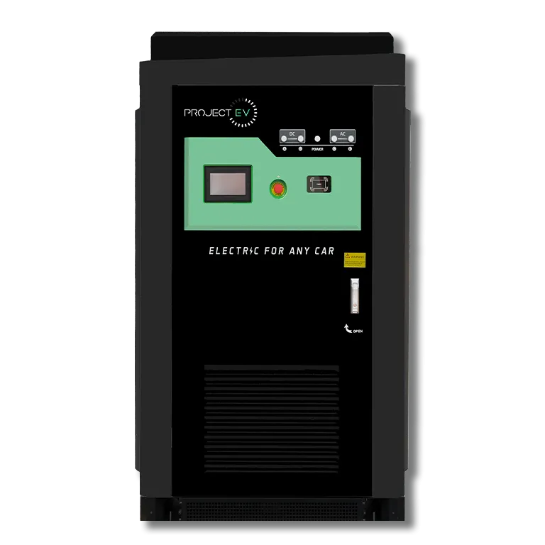 Project EV EVD-150D-DC 150kW Floor DC Electric Vehicle Charger Dual Gun RFID [CCS x2]