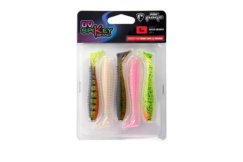 Rage Spikey UV mixed colours x 5