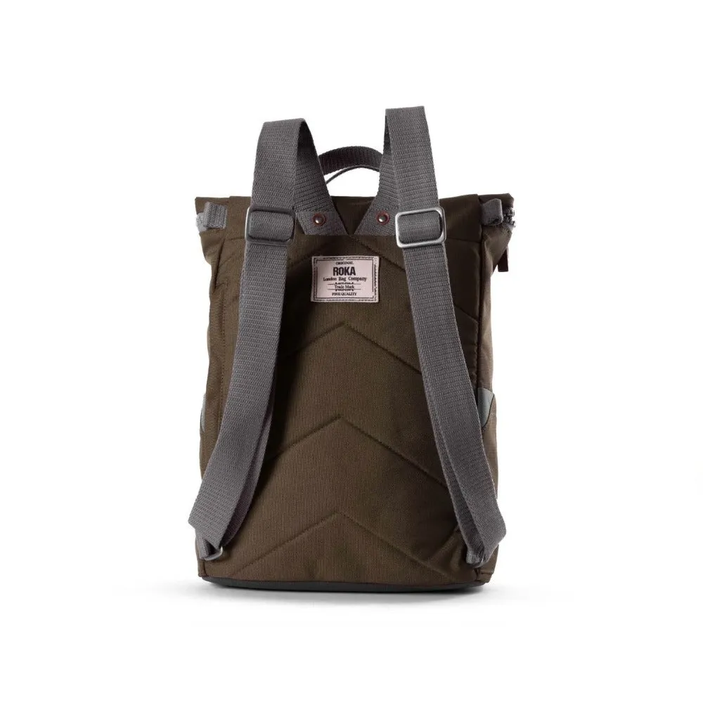 Roka Finchley A Recycled Canvas Medium Backpacks