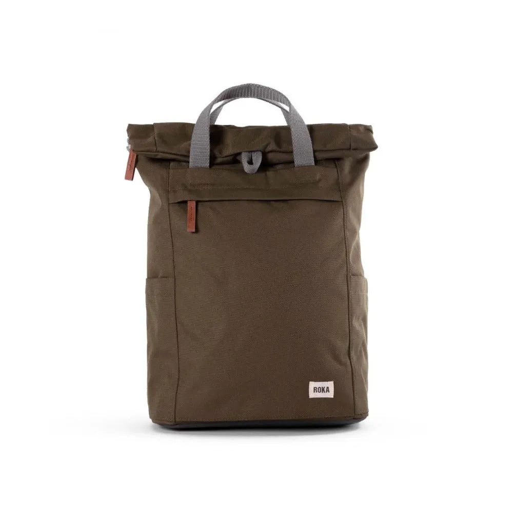 Roka Finchley A Recycled Canvas Medium Backpacks