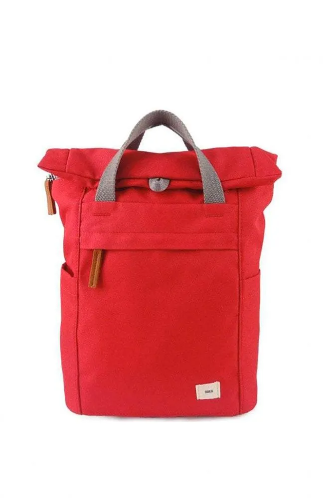 Roka Finchley A Recycled Canvas Medium Backpacks
