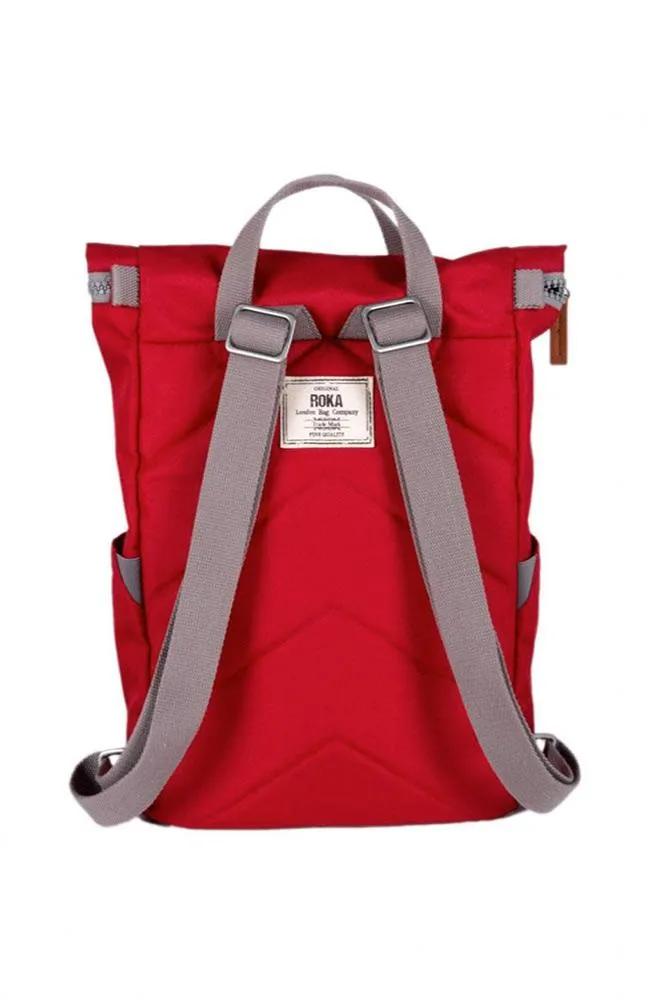 Roka Finchley A Recycled Canvas Medium Backpacks