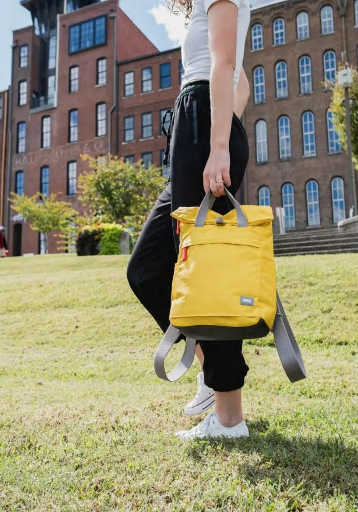 Roka Finchley A Recycled Canvas Medium Backpacks