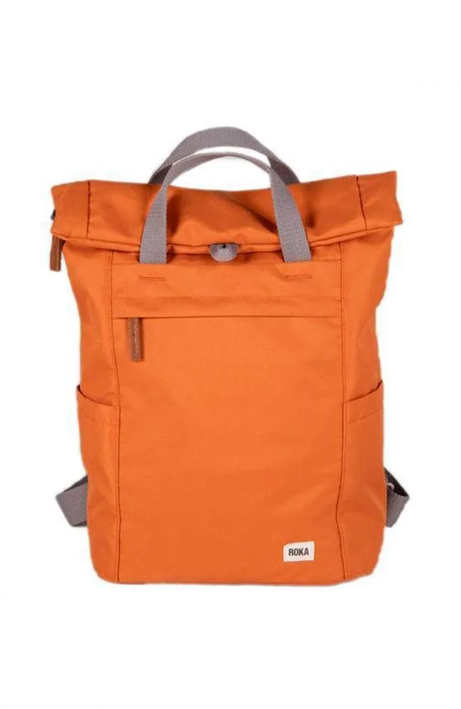 Roka Finchley A Recycled Canvas Medium Backpacks