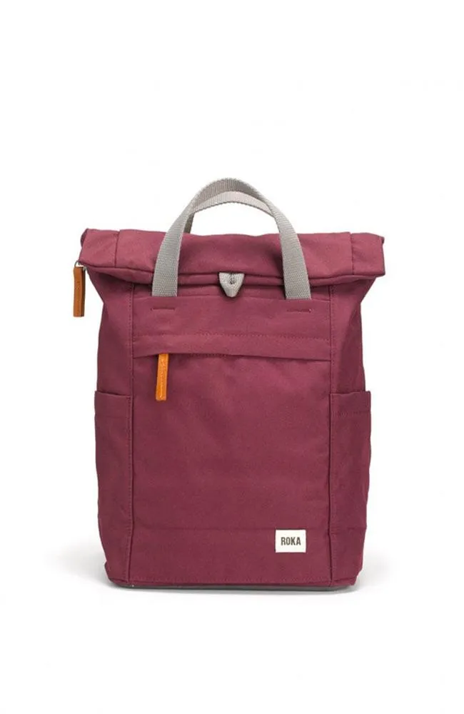 Roka Finchley A Recycled Canvas Medium Backpacks