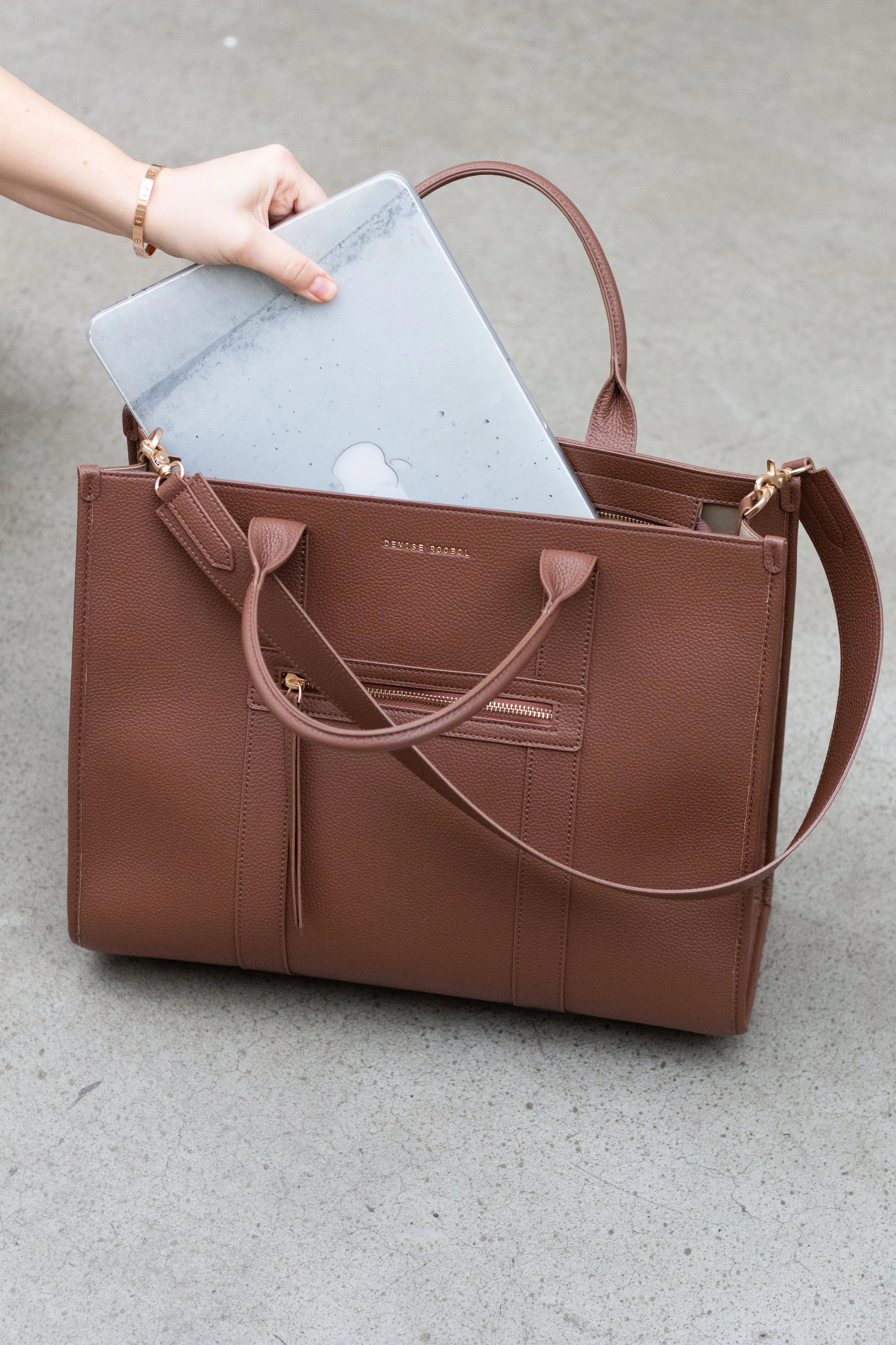 Rosie Bag SAMPLE SALE - Camel x light gold