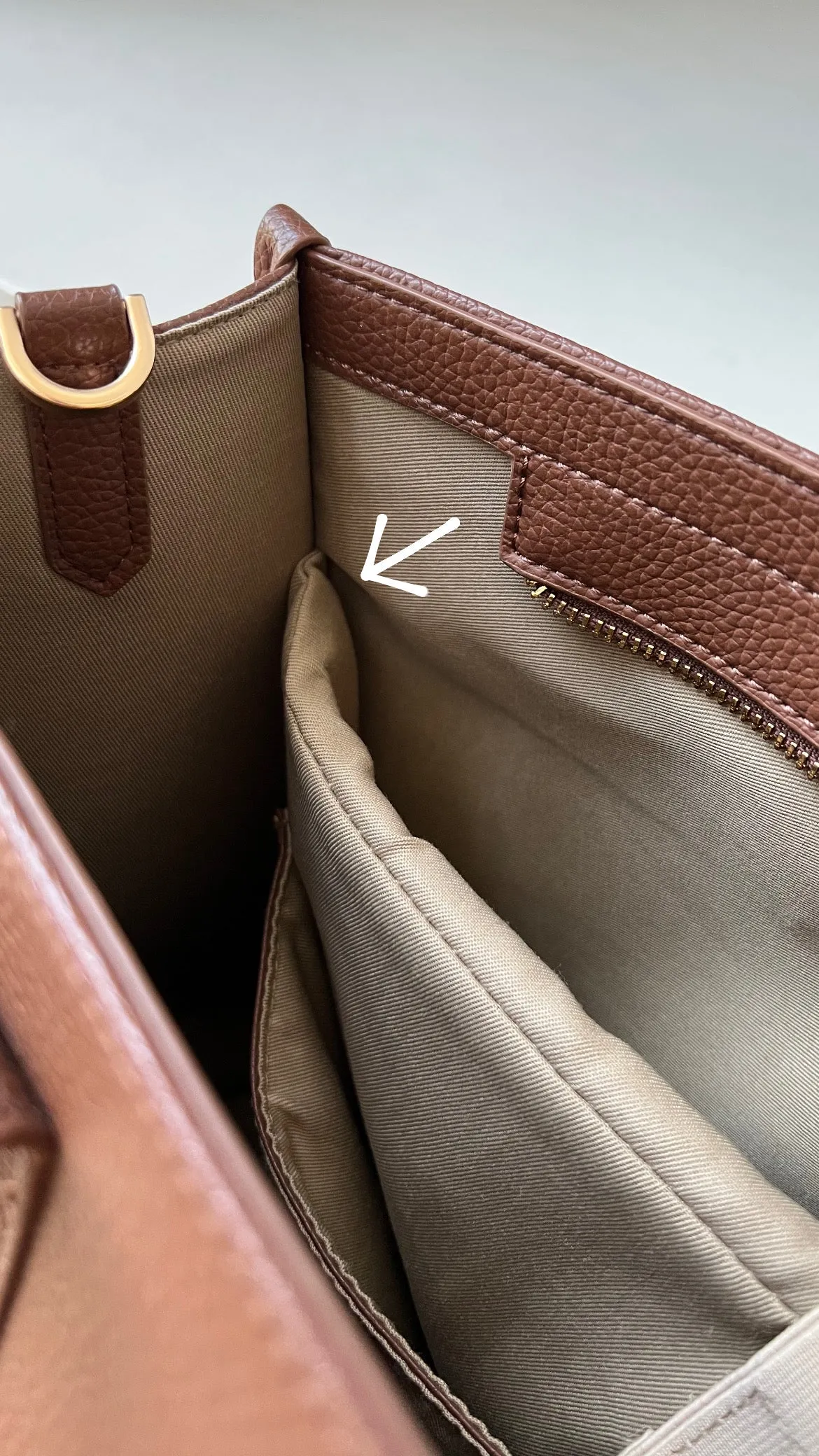 Rosie Bag SAMPLE SALE - Camel x light gold