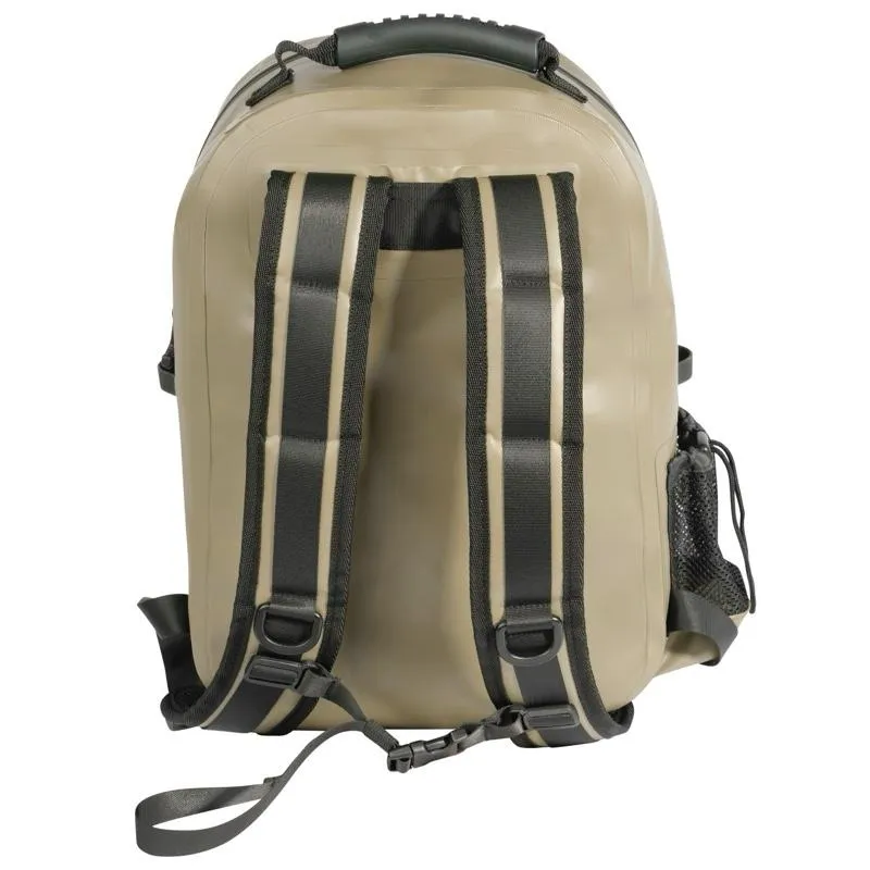 Rothco Waveguard Waterproof Backpack 15.6L Waterproof Vinyl Tarpaulin Shell with Adjustable Mesh Bottle Pouch, IPX7 Waterproof Standards