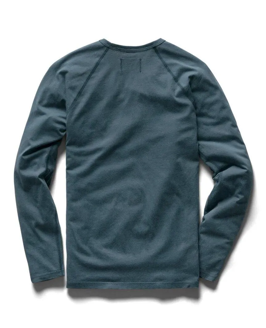 Sanded Jersey Long Sleeve Pacific