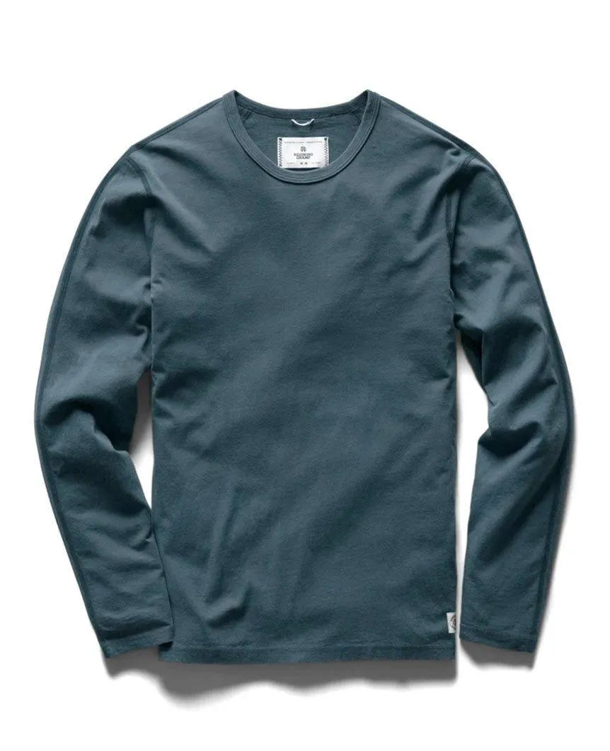 Sanded Jersey Long Sleeve Pacific