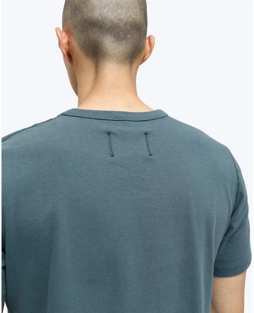 Sanded Jersey T-shirt Pacific