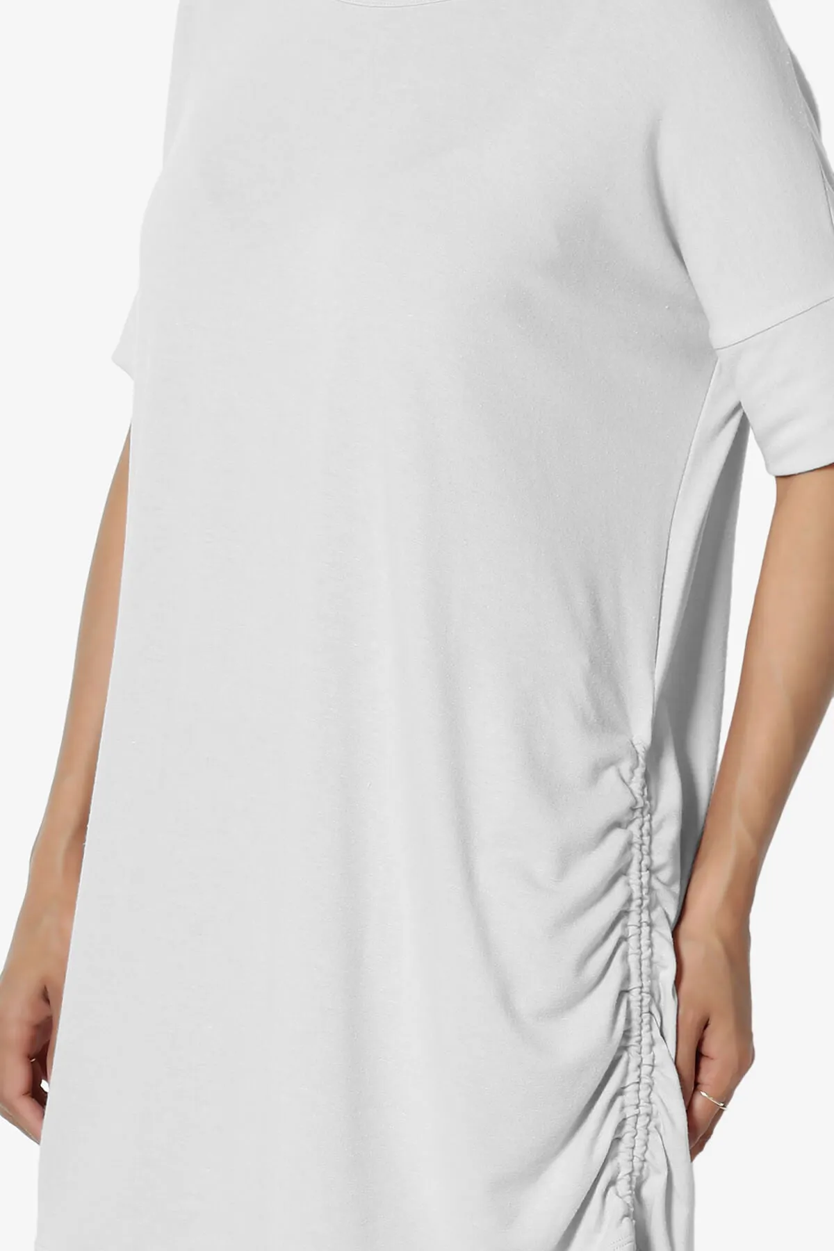 Selenna Jersey Ruched Top