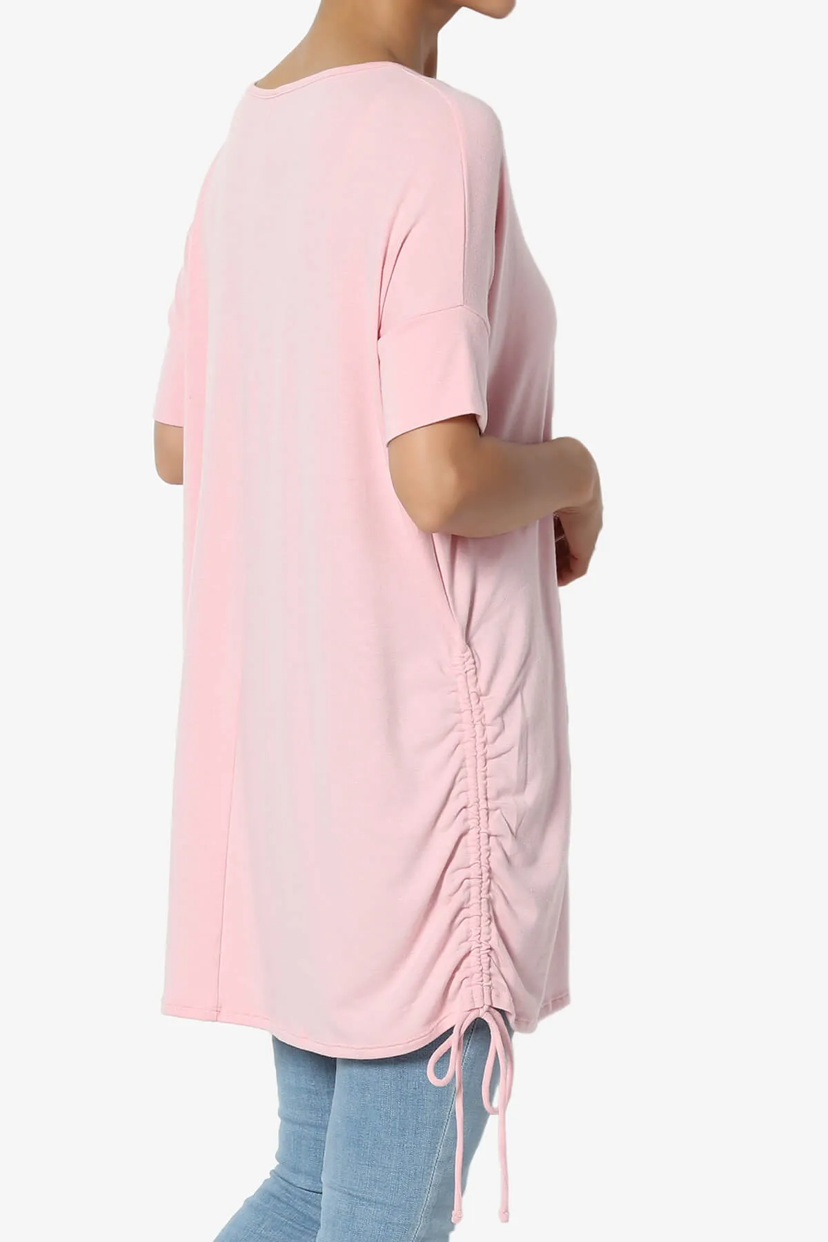 Selenna Jersey Ruched Top