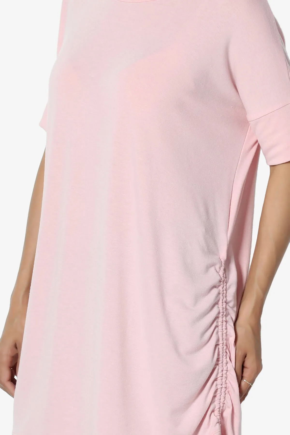 Selenna Jersey Ruched Top