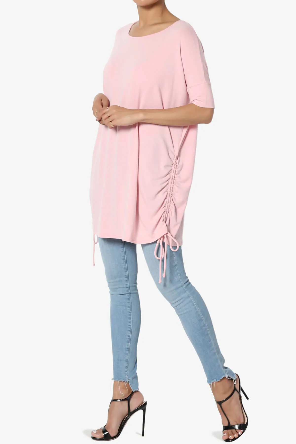 Selenna Jersey Ruched Top