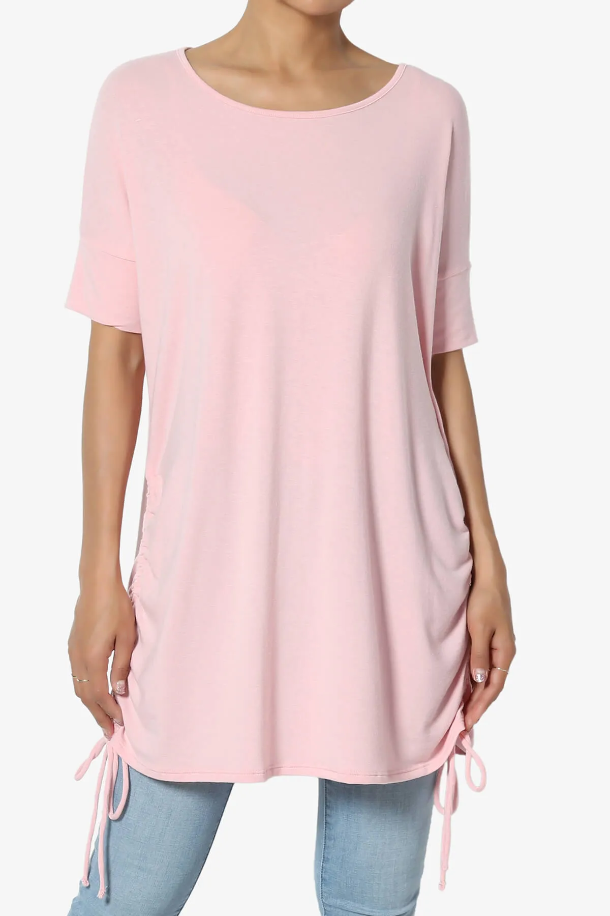 Selenna Jersey Ruched Top