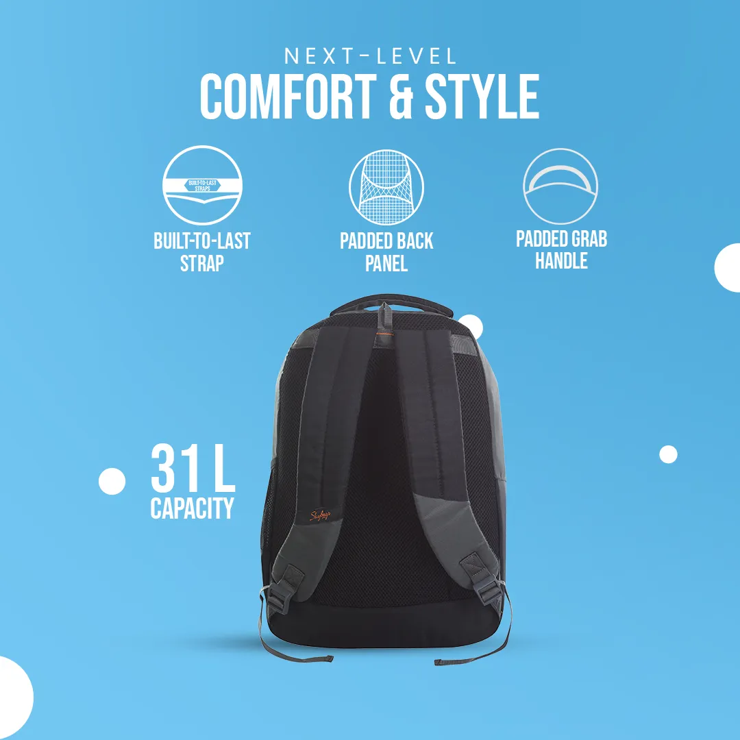 Skybags Arthur (New)  Laptop Backpack (H) Grey