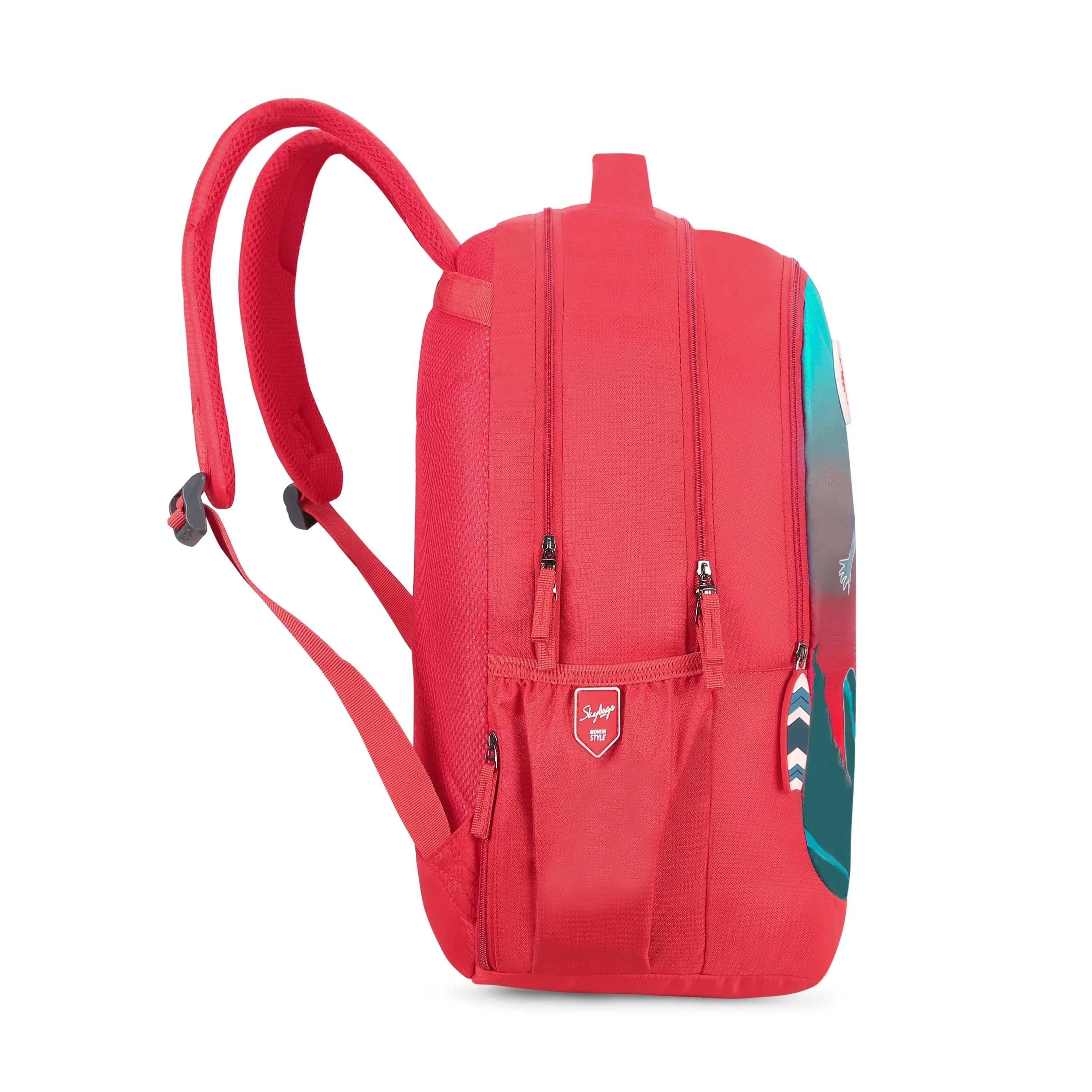 Skybags KLAN PLUS 04 SCHOOL BACKPACK RED