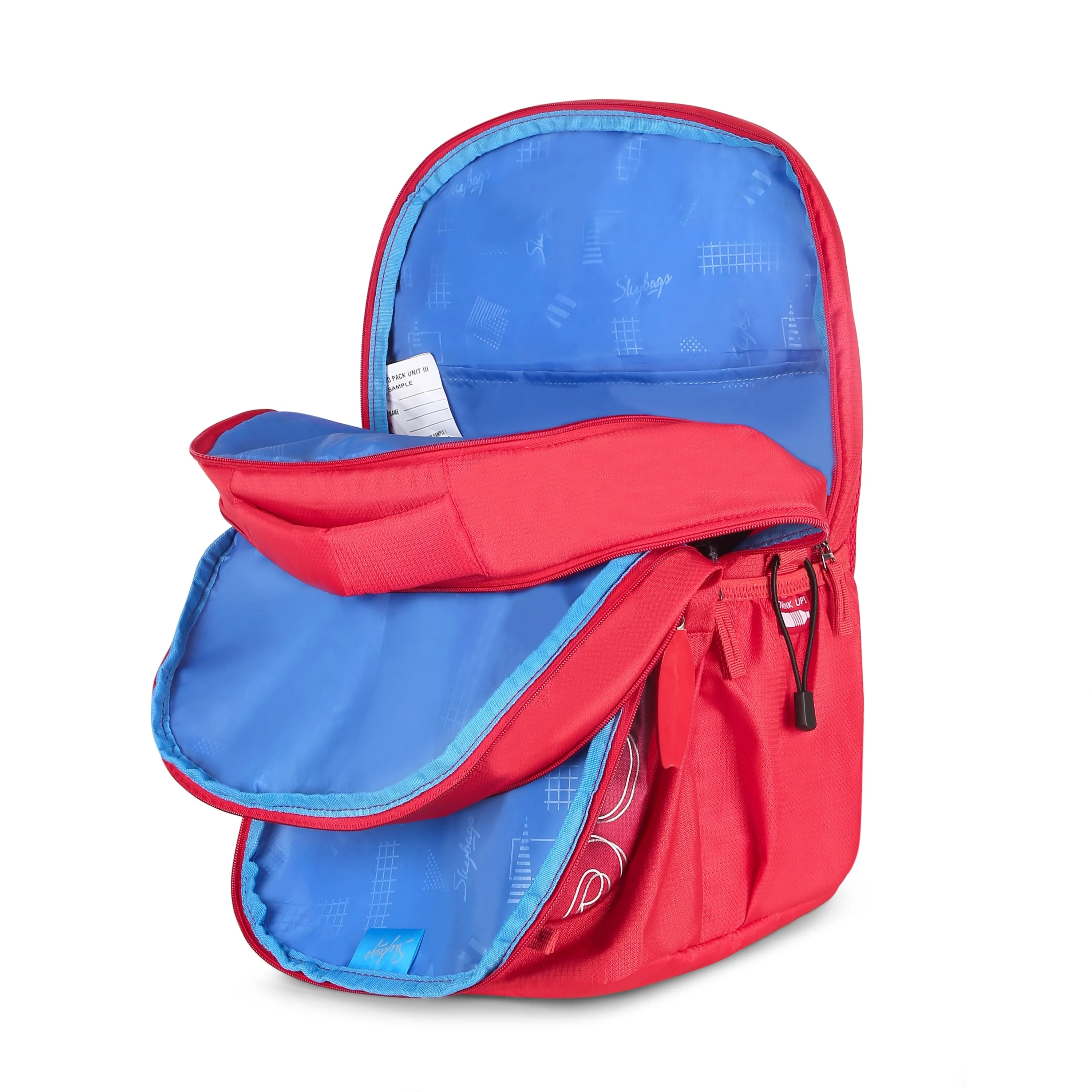 Skybags KLAN PLUS 04 SCHOOL BACKPACK RED