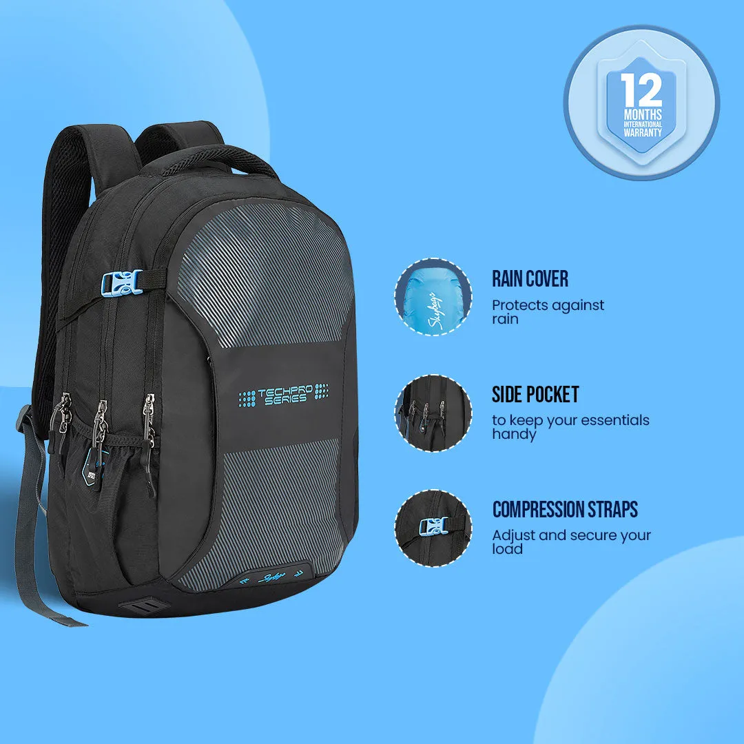 Skybags Network Nxt  01 (E) Laptop Backpack Black