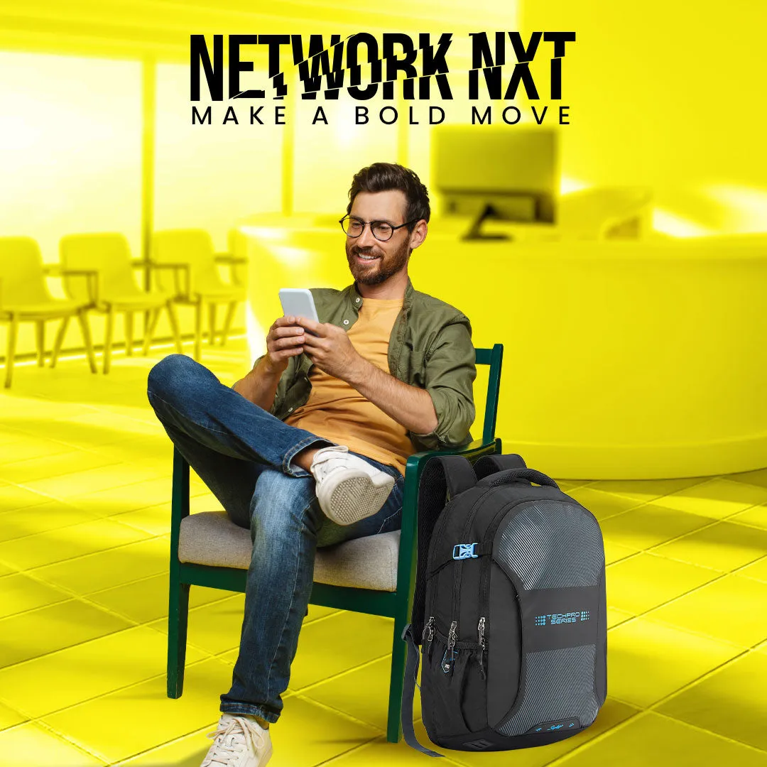 Skybags Network Nxt  01 (E) Laptop Backpack Black