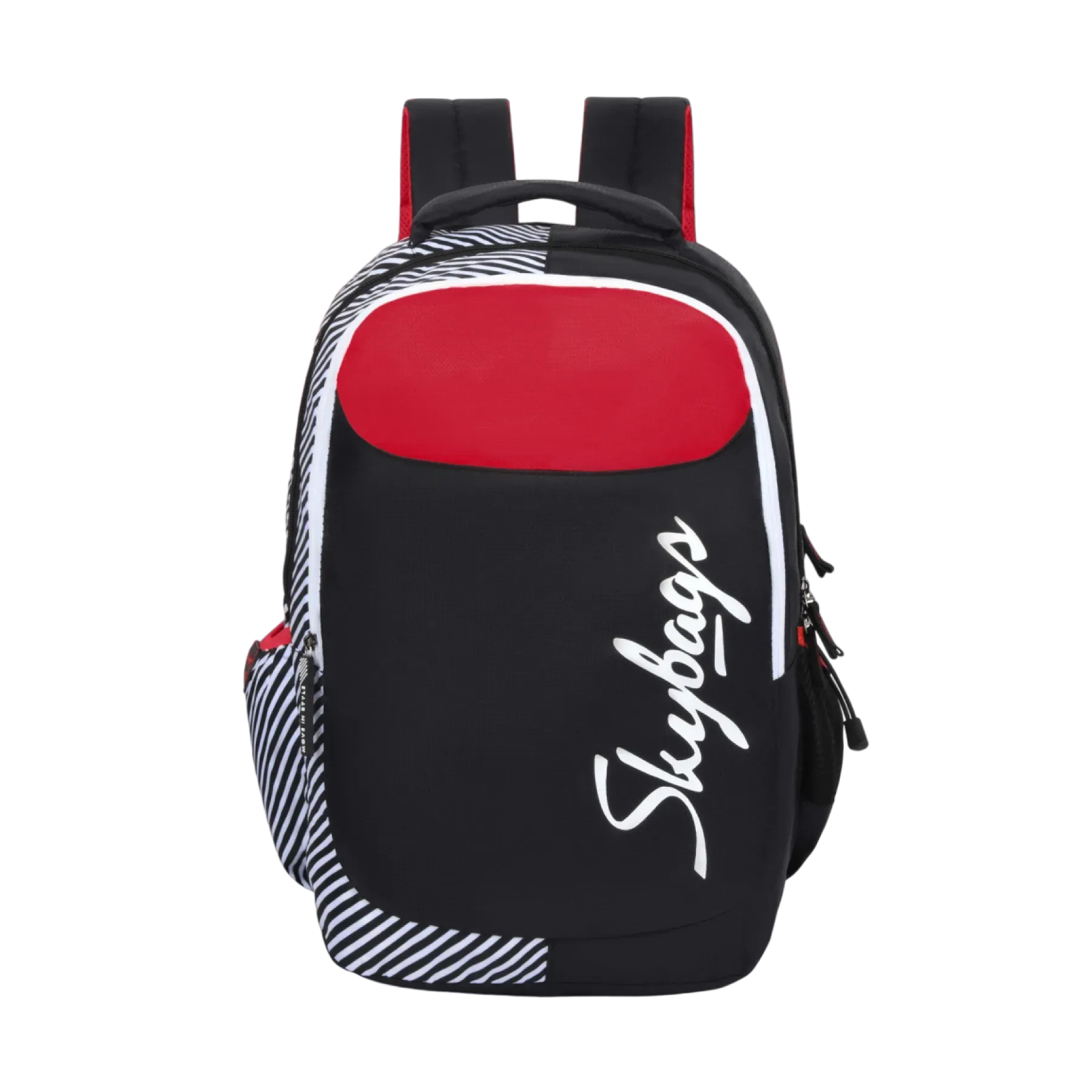 Skybags Squad Plus 01  School Backpack Black