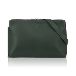 Small Laptop Sleeve - Green Pebble