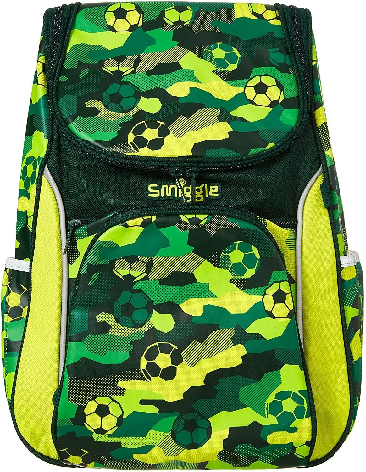 SMIGGLE Seek Reflective Access School Backpack 45cm - Green