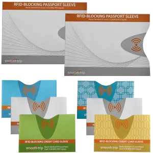 Smooth Trip RFID Blocking Protector Set