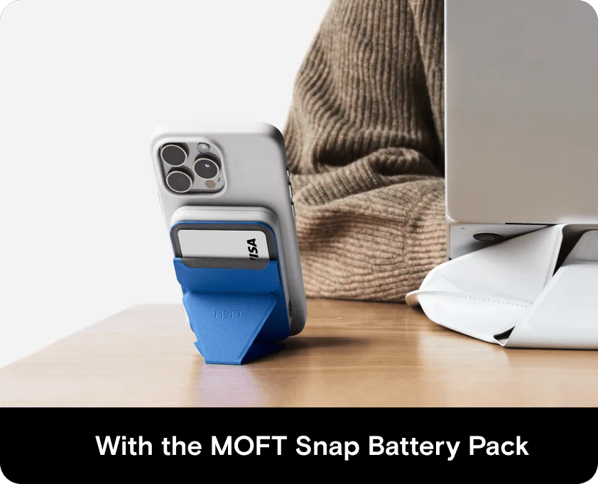 Snap-on Phone Stand & Wallet MOVAS™ - MagSafe Compatible