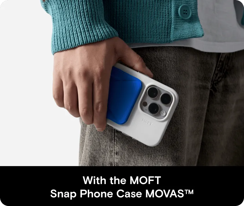 Snap-on Phone Stand & Wallet MOVAS™ - MagSafe Compatible