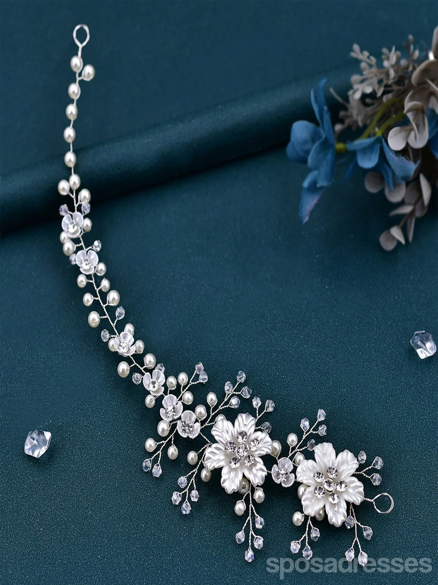 Sparkly Luxury Ladies Rhinestone Side Hair Accessories for Women, HP295