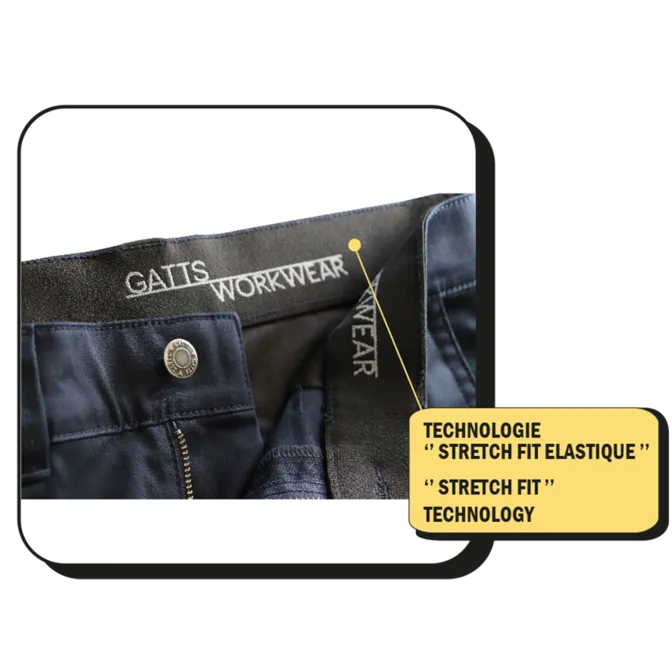 Stretch Cargo Pant by GATTS Workwear - Style 011EX