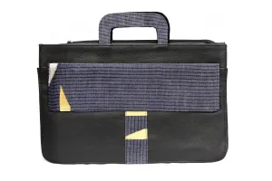 Stroke Laptop Aso Oke Bag