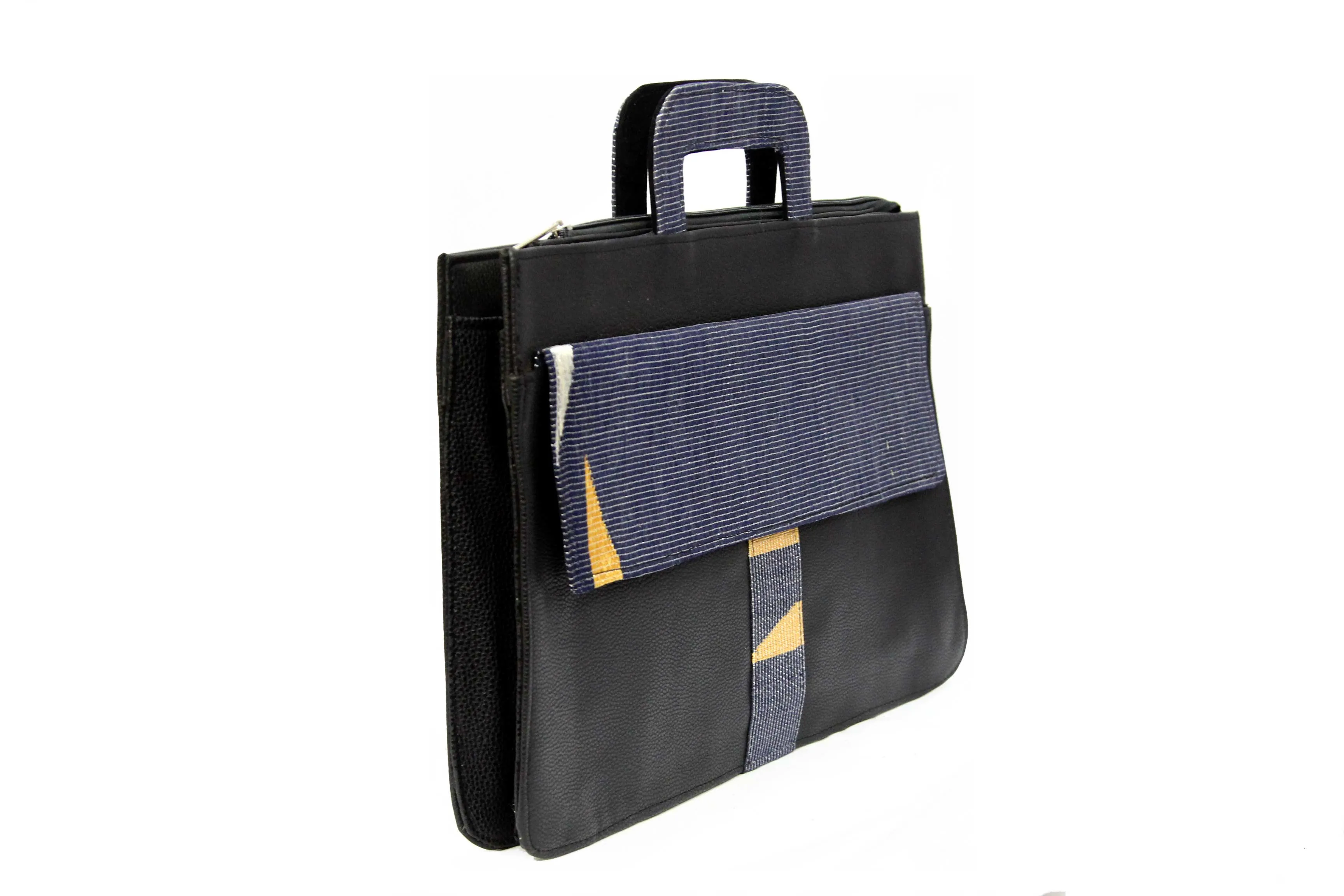 Stroke Laptop Aso Oke Bag