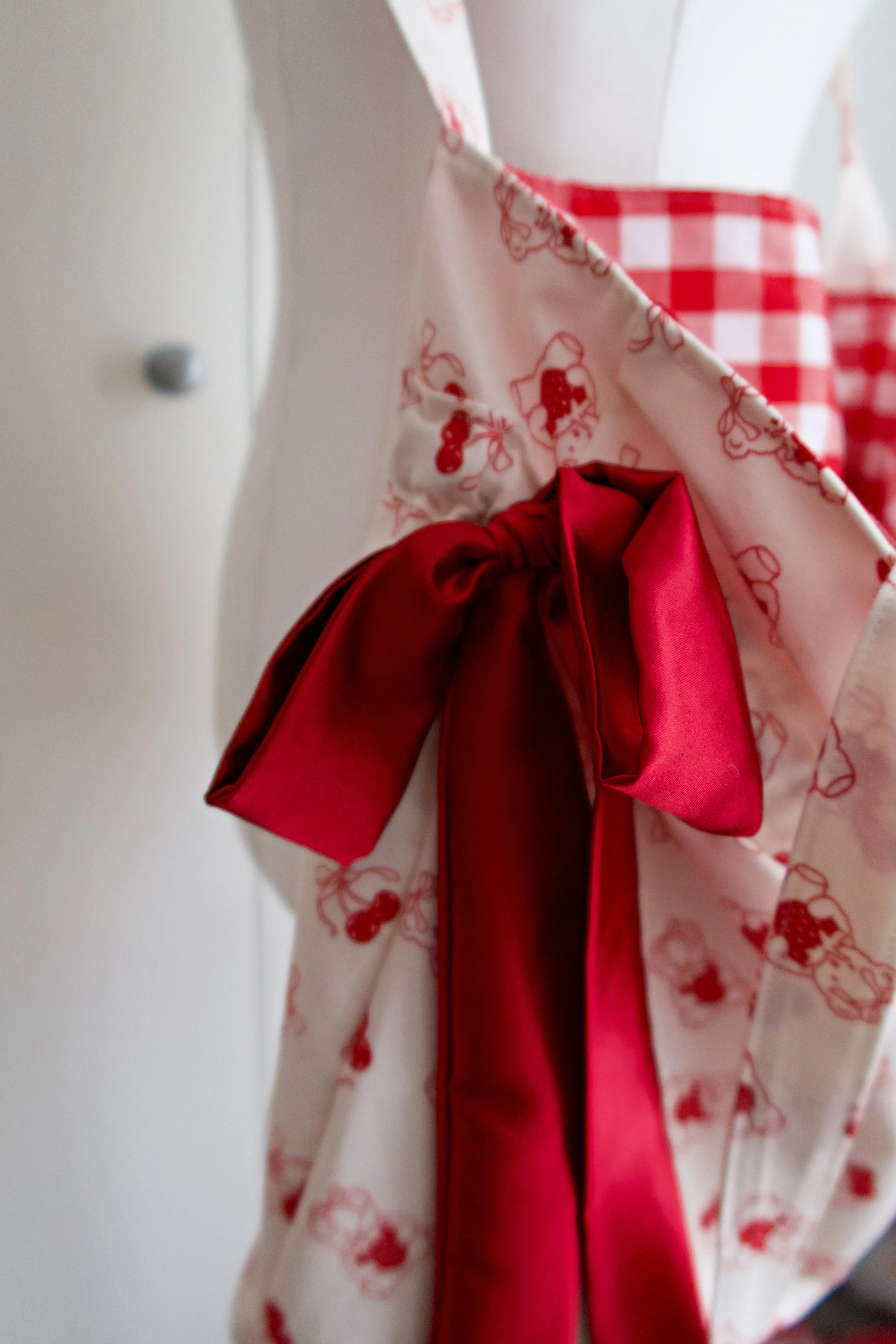Teddy Bear Picnic Bow Tote Bag