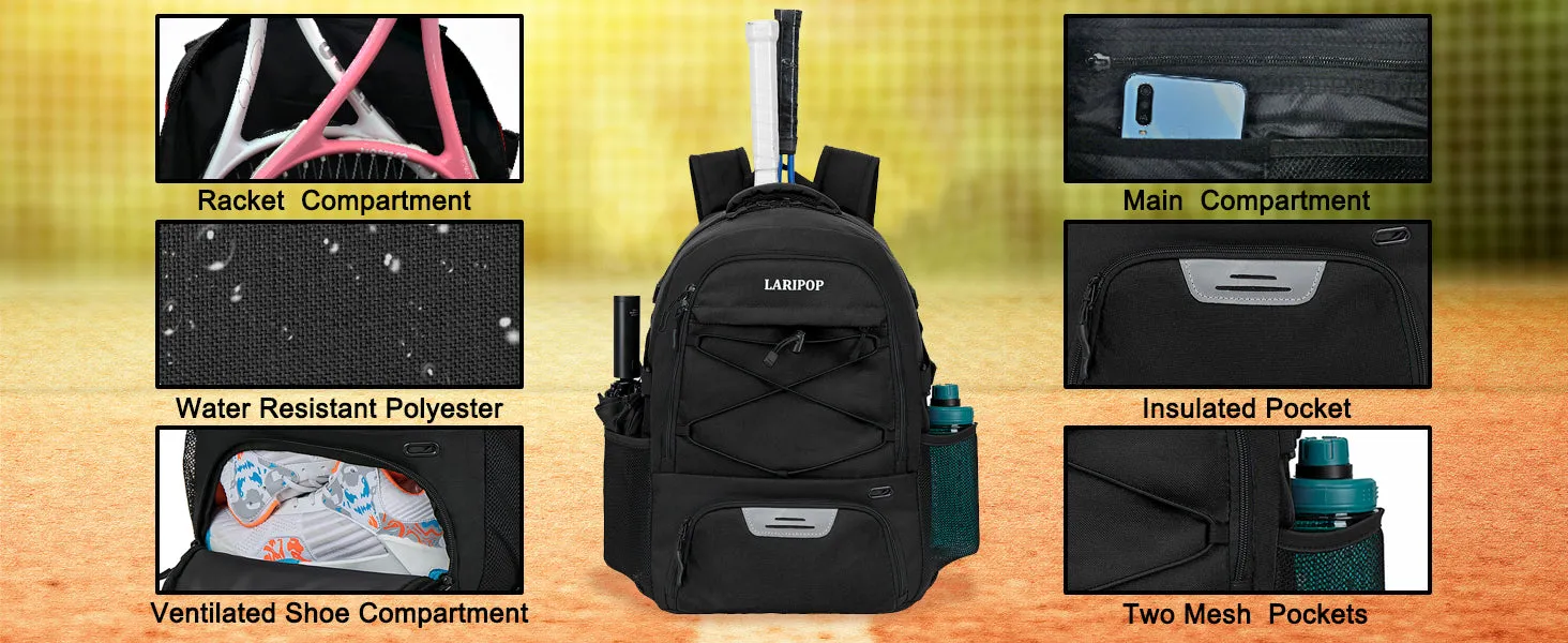 Tennis Bag-Pickleball Bag & Rackets