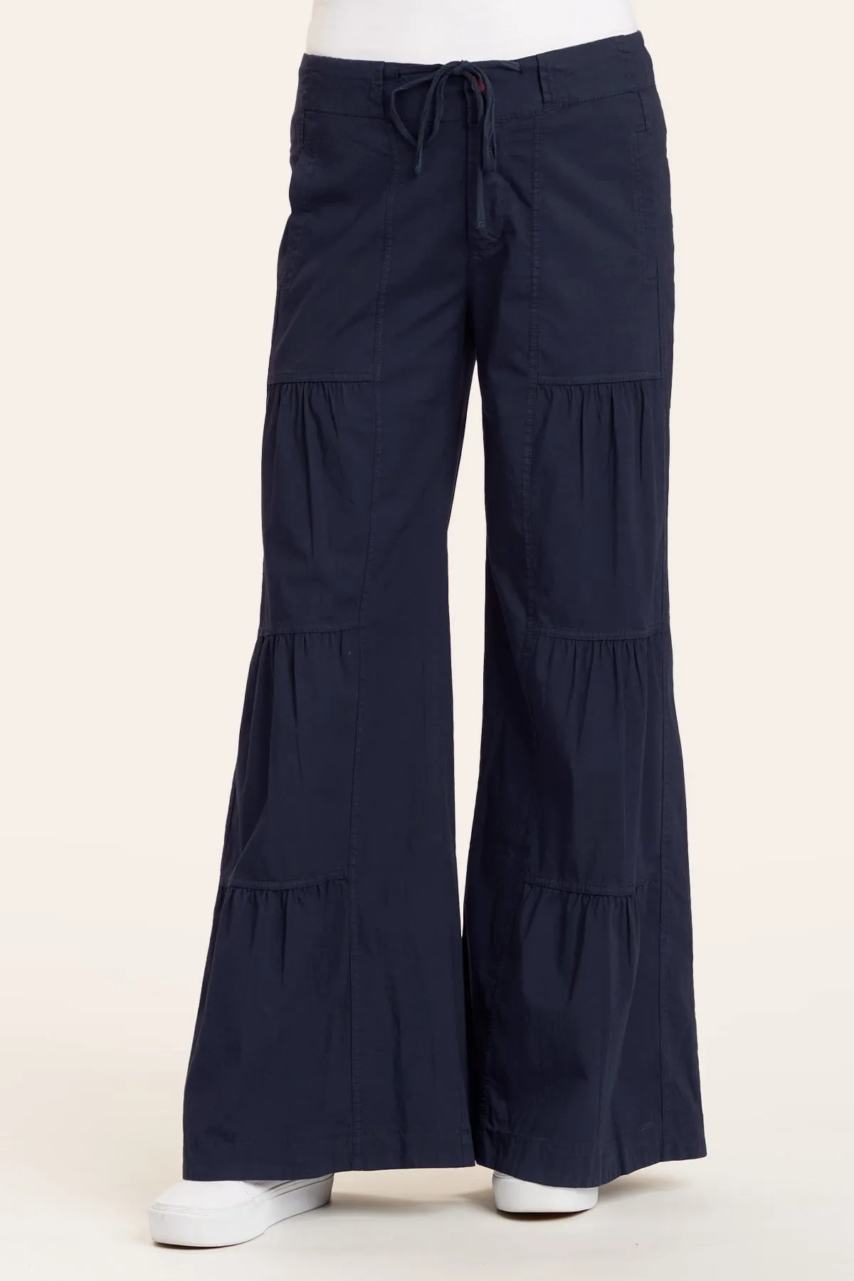 Terraced Wide Leg Pant