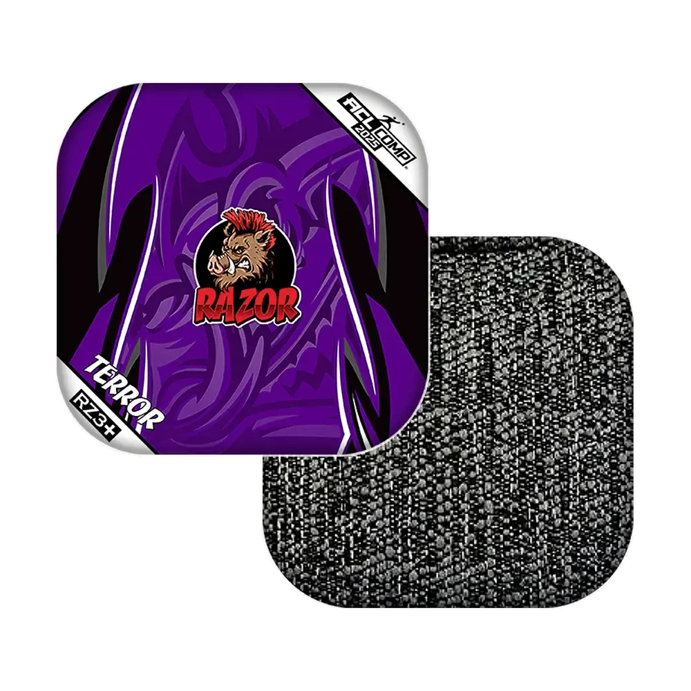 Terror | Tribal Purple | ACL COMP Razor Cornhole Bags