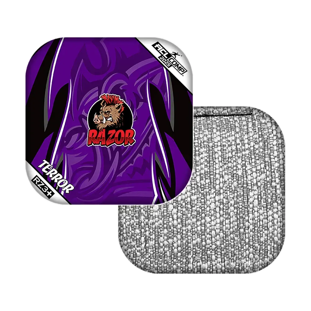 Terror | Tribal Purple | ACL COMP Razor Cornhole Bags
