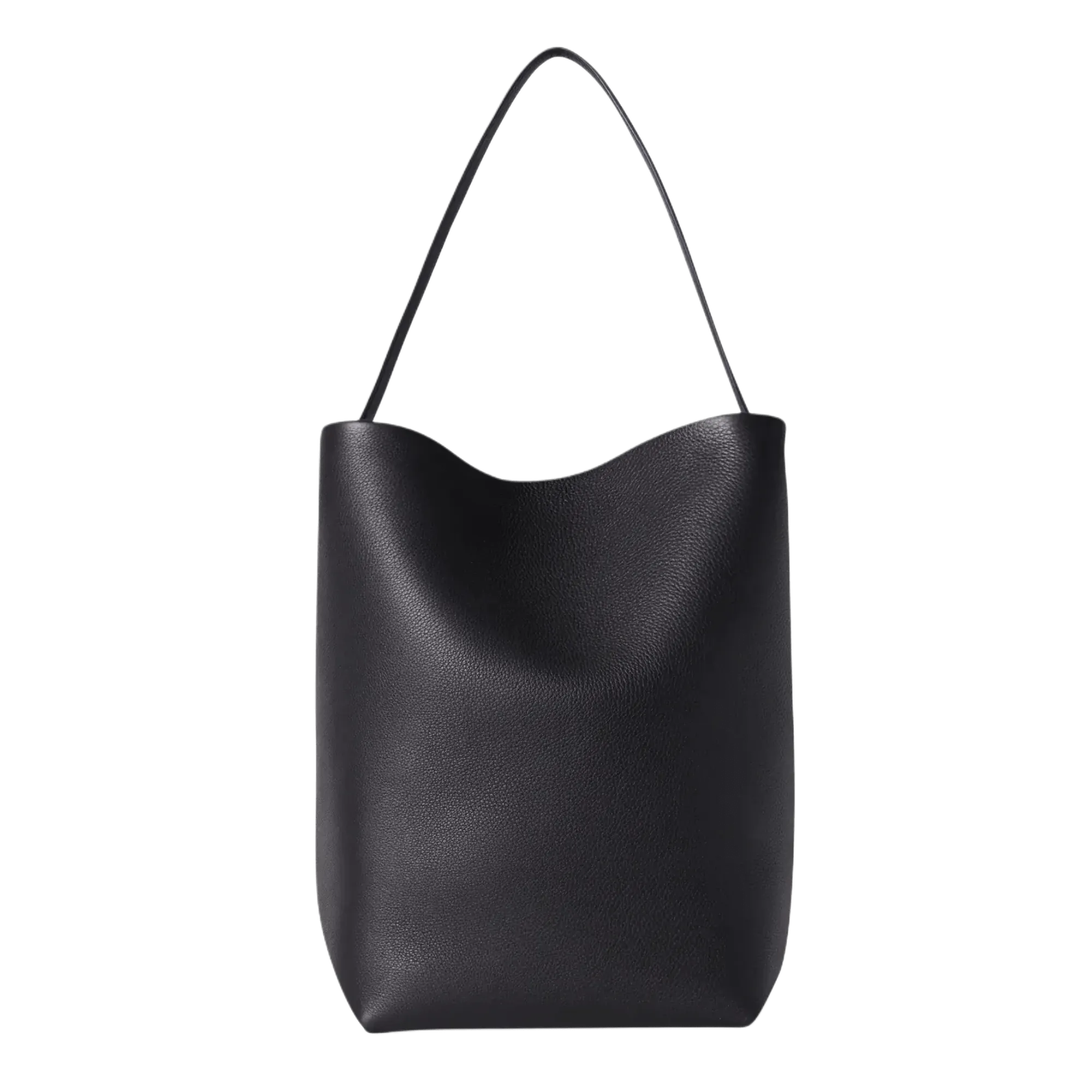 The Row Large N/S Park Tote Bag in Leather