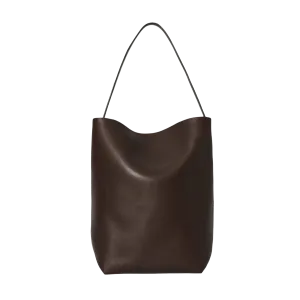 The Row Large N/S Park Tote Bag in Leather