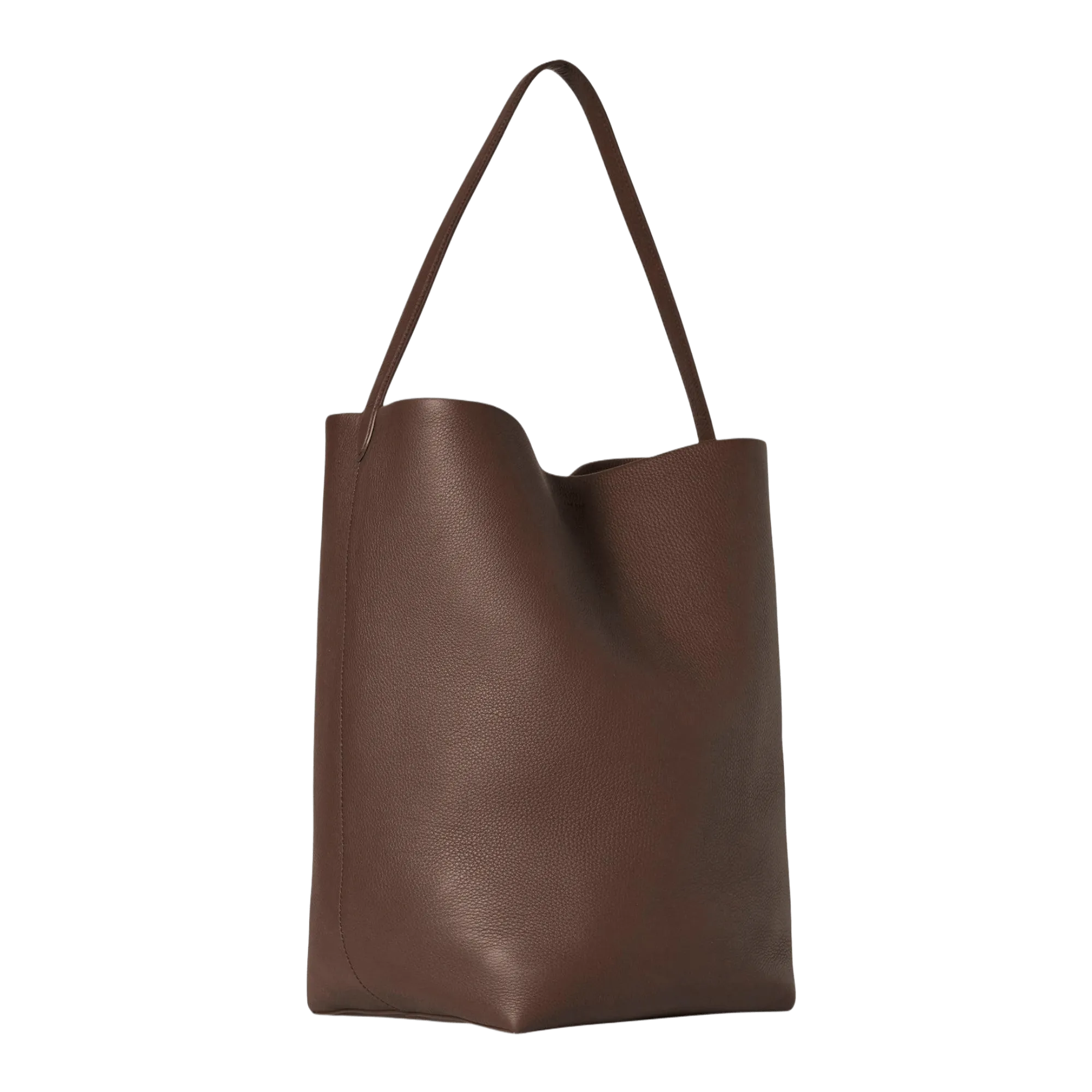 The Row Large N/S Park Tote Bag in Leather
