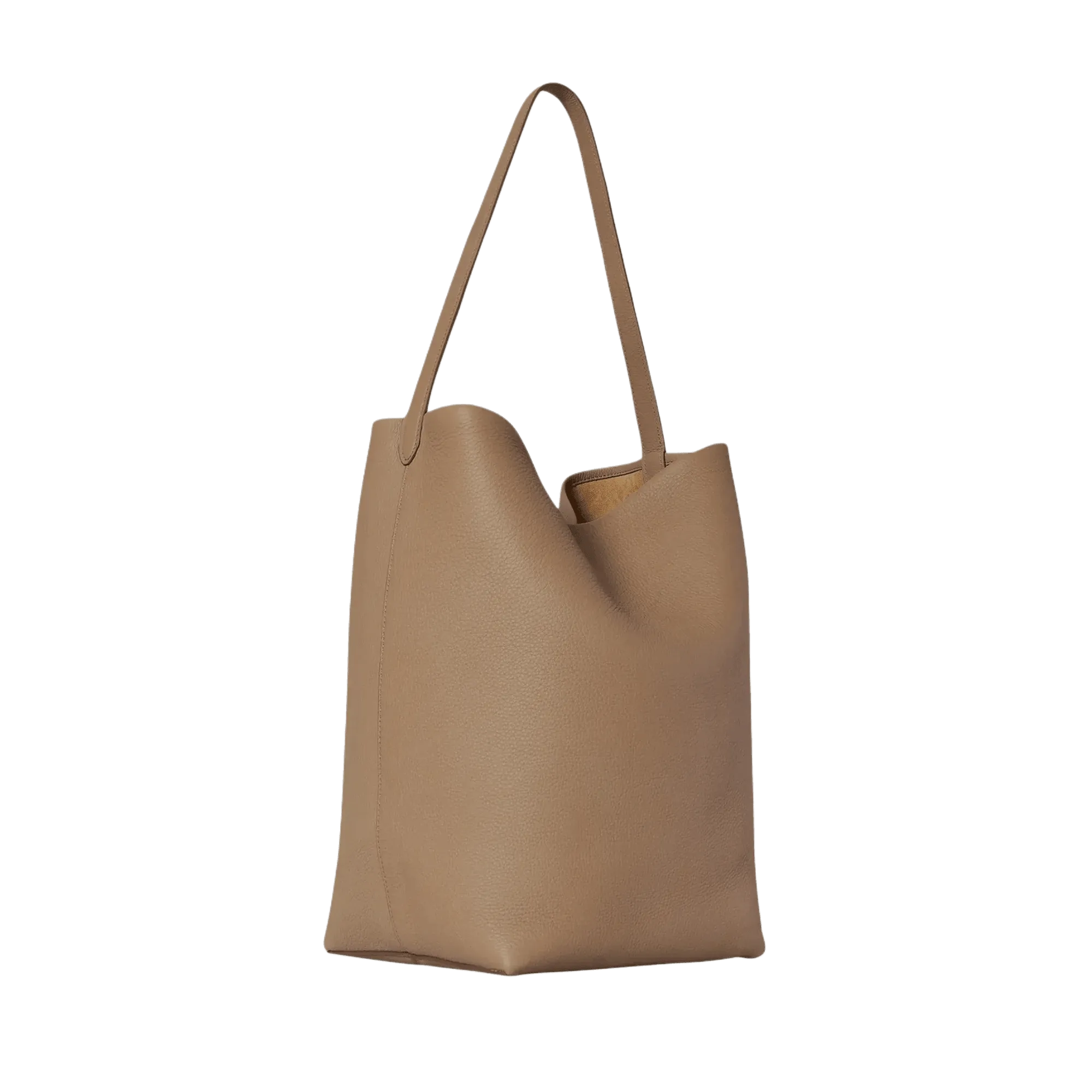 The Row Large N/S Park Tote Bag in Leather