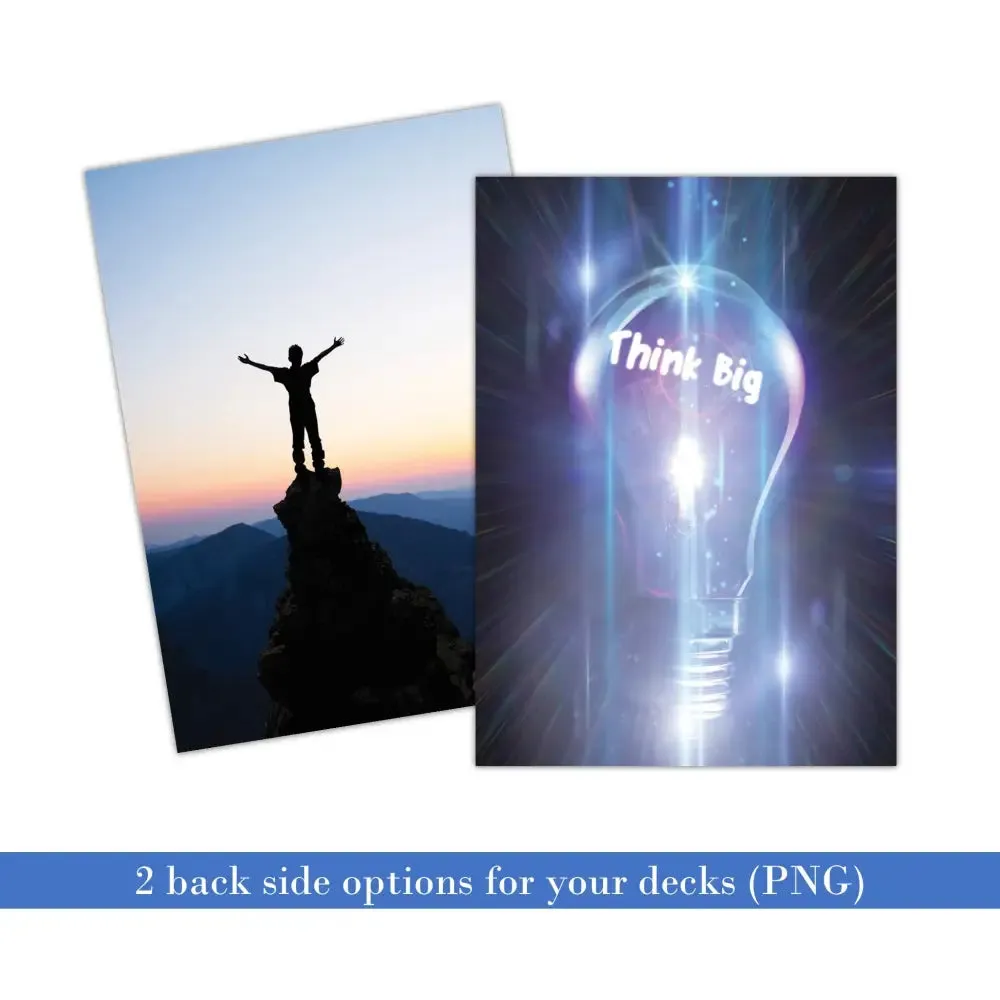 Think Big Quotes - Get Out of Your Comfort Zone PLR Card Deck