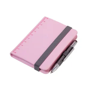 TROIKA Notepad DIN A7 with Multitasking Ballpoint Pen LILIPAD LILIPUT Rose