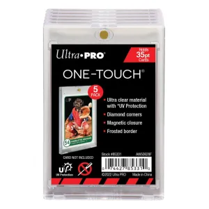 ULTRA PRO ONE TOUCH - 35 PT w/Magnetic Closure 5PK