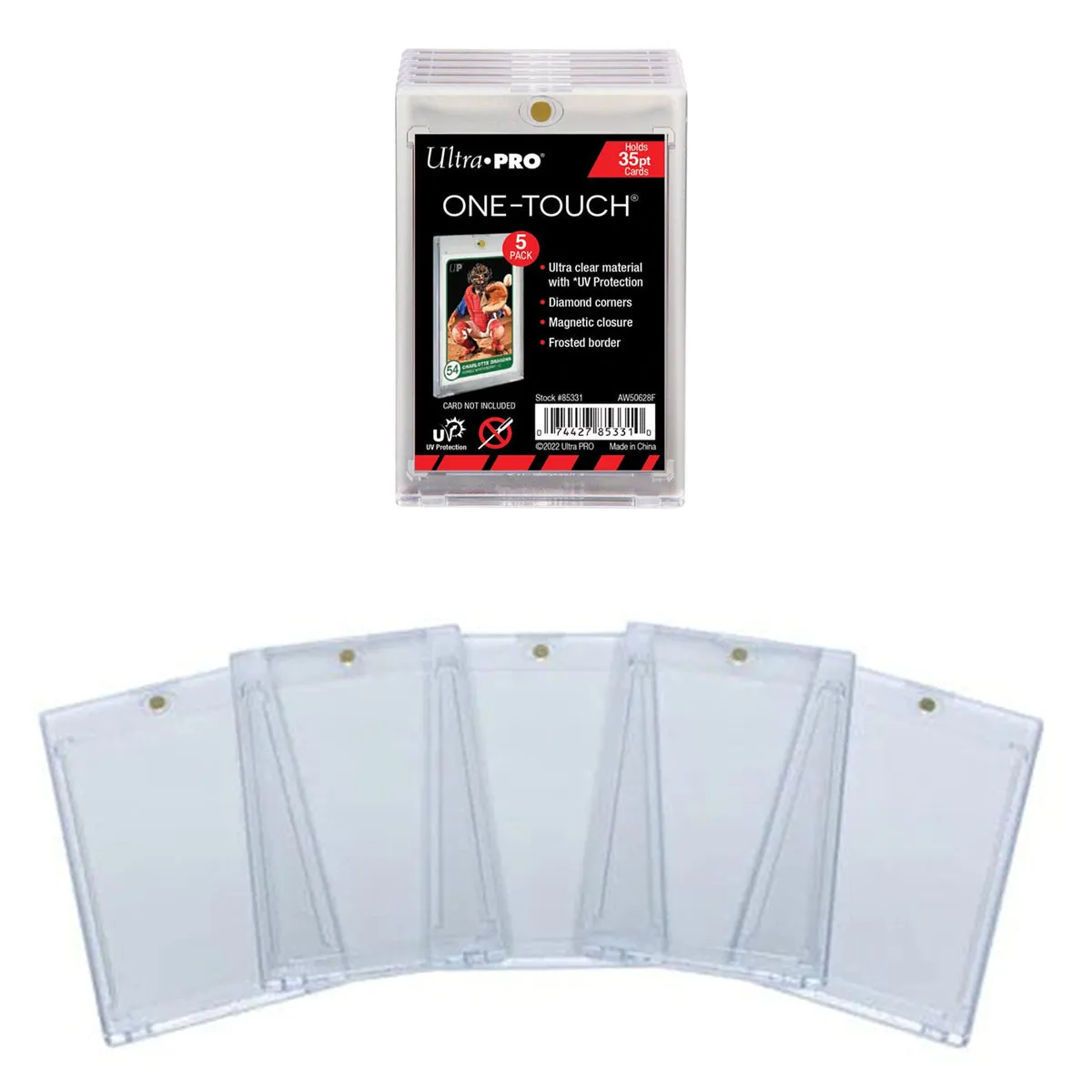 ULTRA PRO ONE TOUCH - 35 PT w/Magnetic Closure 5PK