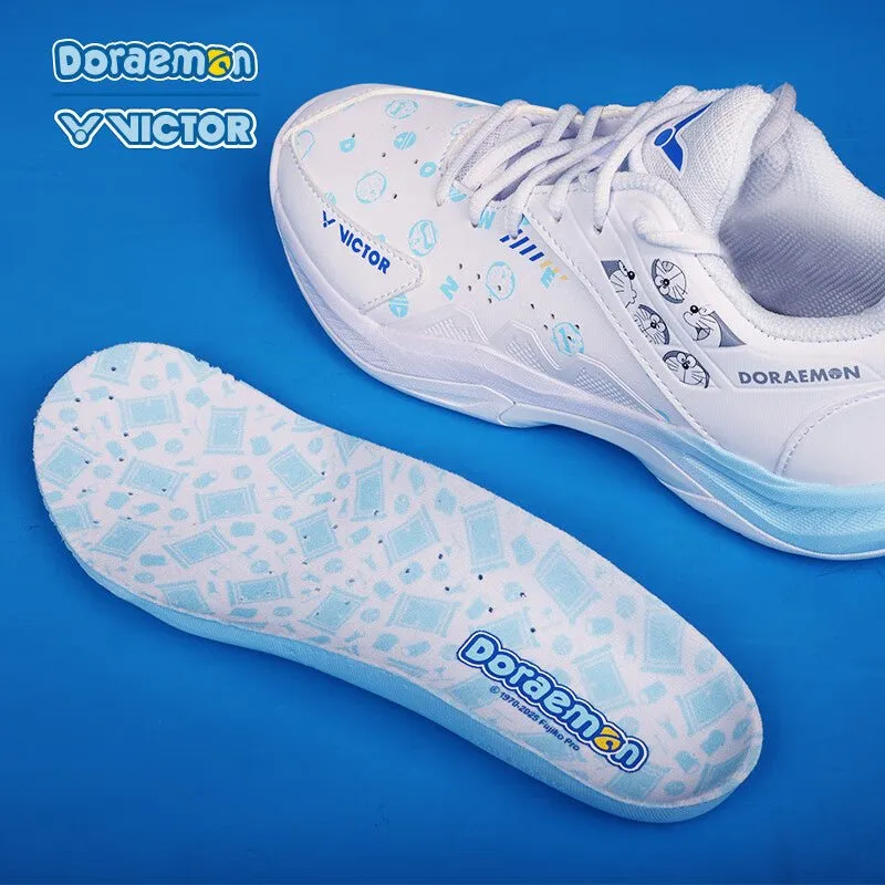 VICTOR x Doraemon Badminton Shoes UNISEX P-DRM-A White