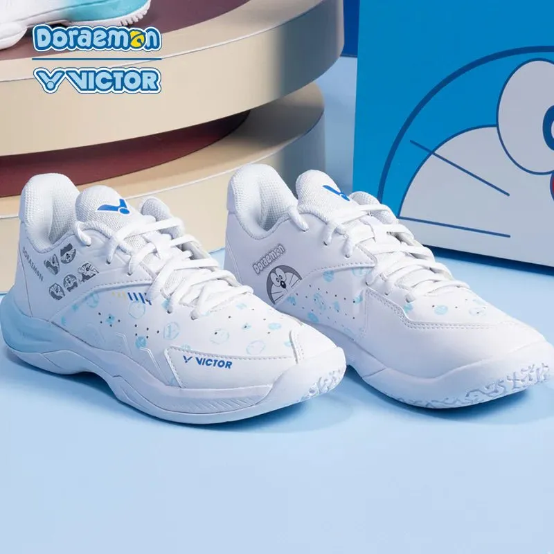 VICTOR x Doraemon Badminton Shoes UNISEX P-DRM-A White